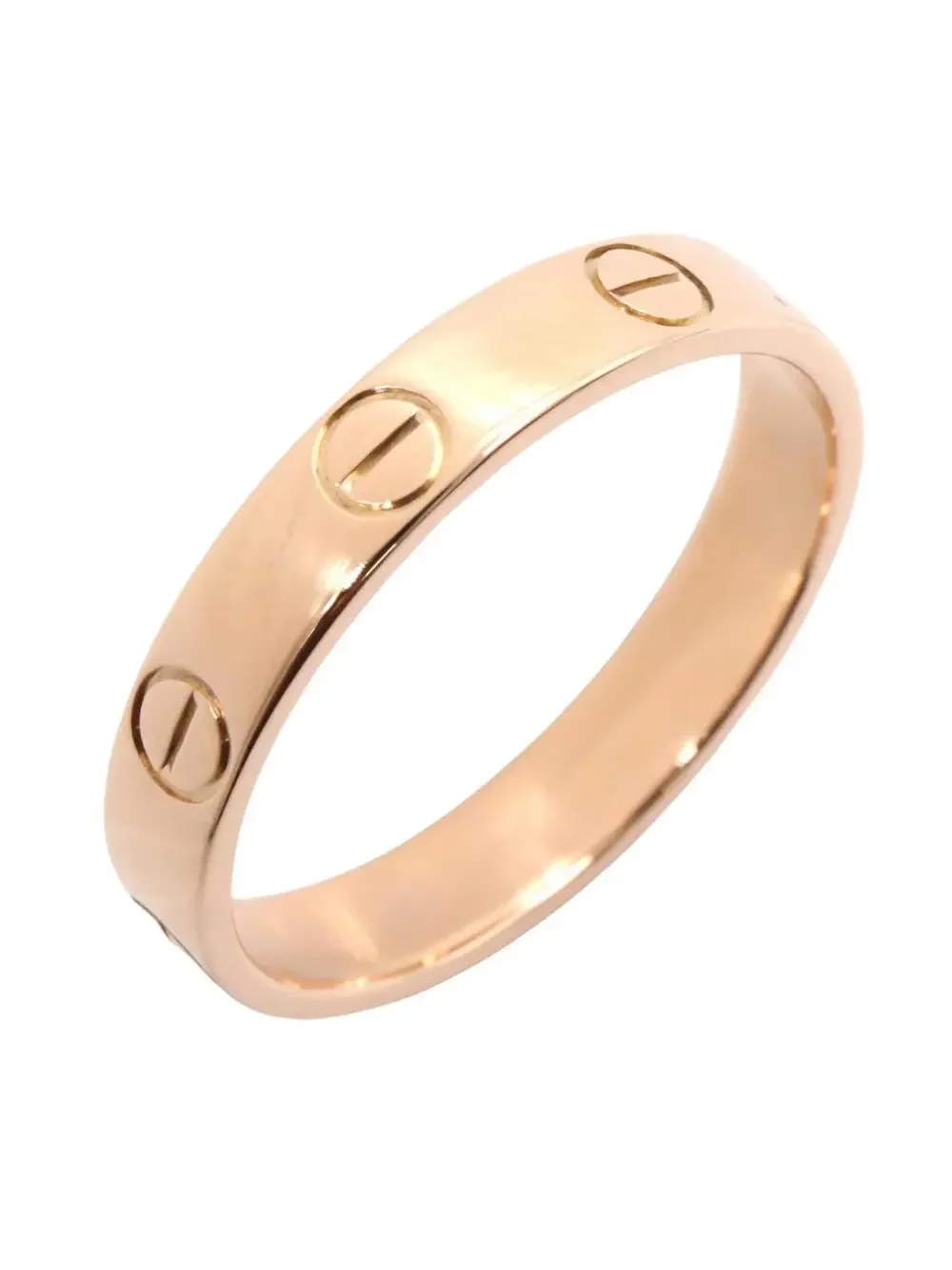 Cartier Mini Love Ring 18Krg Pink Rose #300234C14B